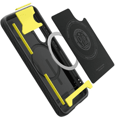 Spigen Rugged Armor (MagFit) maska za Galaxy S25, crna (ACS08998)