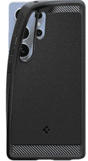 Spigen Rugged Armor (MagFit) maska za Galaxy S25 Ultra, crna (ACS08951)