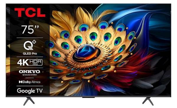 TCL 75C655 4K UHD QLED televizor