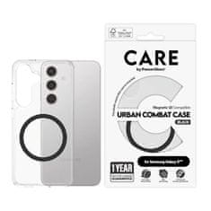 PanzerGlass Care Urban Combat maska za Galaxy S25, prozirna crna