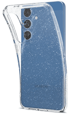 Spigen Liquid Crystal Glitter maska za Galaxy S25, prozirna (ACS08997)