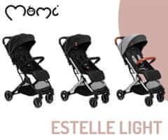 MoMi Kolica Estelle Light, crna