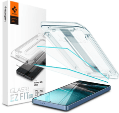 Spigen Glass tR EZ Fit HD zaštitno staklo za Galaxy S 2025 Ultra, 2 komada (AGL09082)