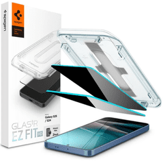 Spigen Glass tR EZ Fit HD (Privacy) zaštitno staklo za Galaxy S25/S24, 2 komada (AGL09308)