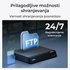 Reolink P830 IP kamera, 4K, 8PM, auto praćenje, POE, vanjska