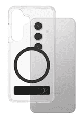 PanzerGlass Care Kickstand maska za Samsung Galaxy S25, prozirna