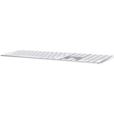 Apple Magic Keyboard with Numeric Keypad tipkovnica, INT, srebrna (mxcj3z/a)