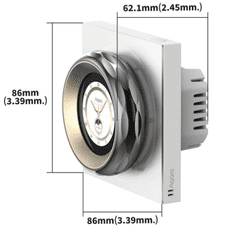 AQARA DS-K01D pametni kontroler sa zaslonom V1