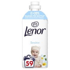 Lenor Omekšivač za rublje Sensitive, 1,25 l, 59 pranja