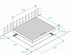 Beko HIC64404T staklokeramička ploča za kuhanje