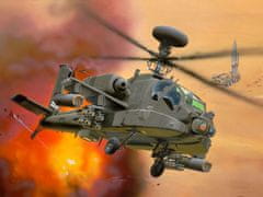 Revell AH-64D Longbow Apache model vojnog helikoptera, komplet za montažu, 1: 144