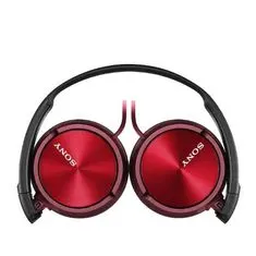 Sony slušalice sa mikrofonom MDRZX310AP, crvene