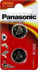 Panasonic baterija CR-2032L, 2 komada