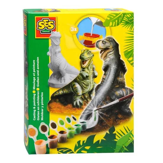 SES kreativni set izrađujem gipsom, Tiranosaurus