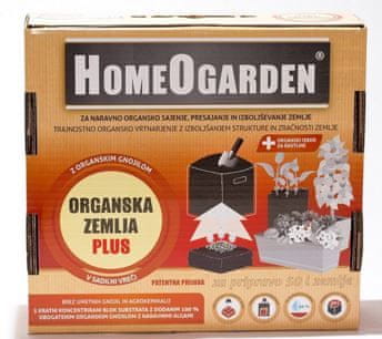 HomeOgarden Organska Zemlja 50L Plus, U Vreći Za Sađenje, 3 Kg | MALL.HR