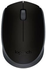 Logitech M171 Wireless miš, siva