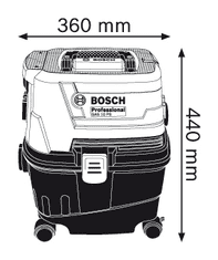 BOSCH Professional usisavač za mokro/suho usisavanje GAS 15 PS (06019E5100)