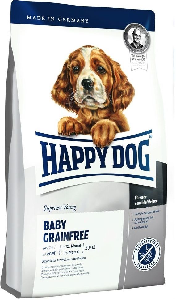 Happy dog baby grain free sale