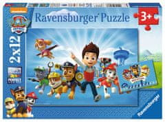 Ravensburger slagalica Šape na patroli i Ryder 2 x 12 komada (7586)