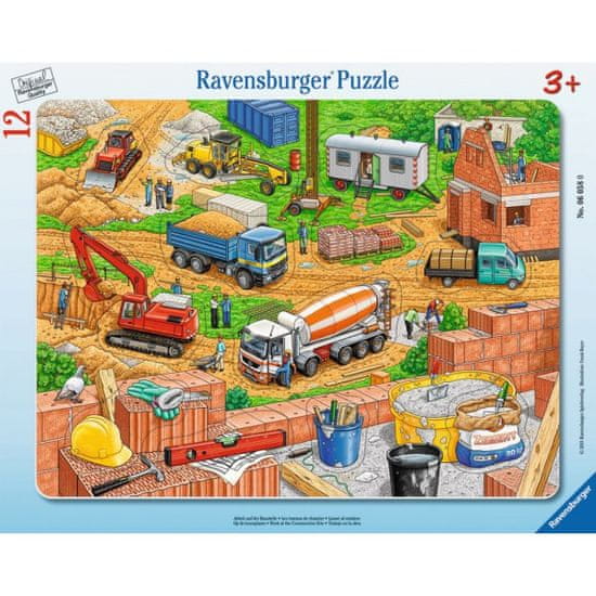 Ravensburger slagalica Na gradilištu, 12 komada (6058)