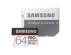 Samsung memorijska kartica micro SDXC 64GB PRO Endurance + SD adapter