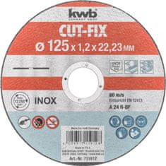 KWB daska za rezanje Cut-Fix 125x1,2 mm (711912)