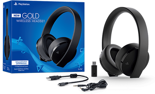 Playstation gold outlet headset wireless