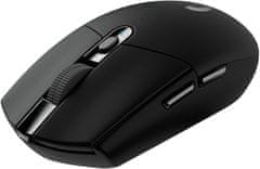 Logitech miš G305 Lightspeed Wireless Gaming, crni