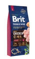 Brit hrana za štence Premium by Nature Junior L, 15 kg