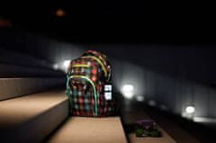 Wheel Bee LED Generation Z ruksak, roza-plava-zelena, 30 L
