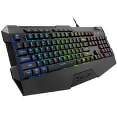Sharkoon gaming tipkovnica Skiller SGK4, RGB, crna