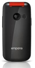 Emporia telefon ONE V200, crno/srebrni