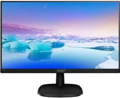 Philips LED monitor 243V7QDAB, 60,5 cm (23,8"), 1920 x 1080, FHD, IPS, crni