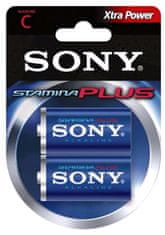 Sony alkalne baterije AM2-B2D LR14, tip C, 2/