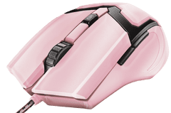Trust GXT 101P Gaming miš, ružičasti