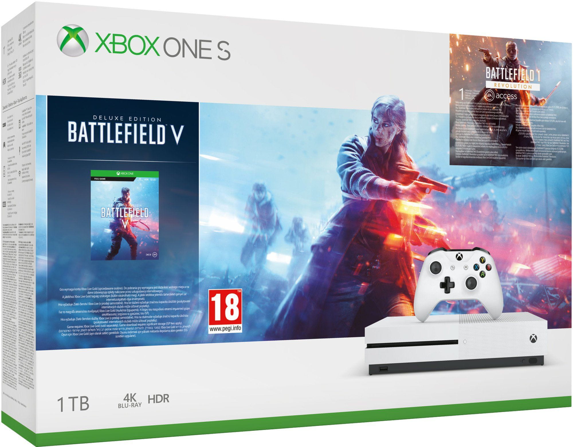 Xbox one x battlefield deals 5 bundle