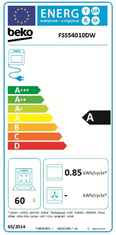 Beko štednjak FSS54010DW