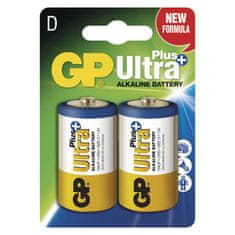 GP baterija D Ultra Plus, 2 kom