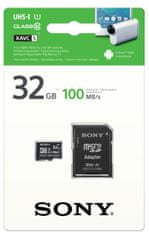Sony memorijska kartica MicroSDHC 32GB, UHS-I, 100mb/s + adapter