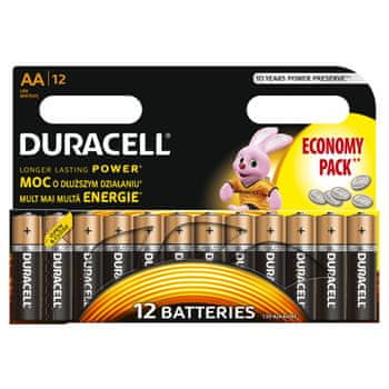 Duracell baterije AA, 12kom (MN1500 :: LR6)