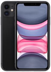 iPhone 11 mobilni telefon, 64GB, crni
