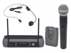 Blow PRM903 bežični profesionalni komplet, ručni + mikrofon za glavu, do 50 m