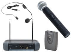 Blow PRM903 bežični profesionalni komplet, ručni + mikrofon za glavu, do 50 m