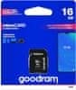 GoodRam memorijska kartica microSD 16GB 100MB/s + SD adapter (500304)