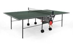 S1-12i stol za stolni tenis, unutarnji, zeleno-crna