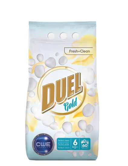 Duel Gold Fresh + Clean prašak za pranje, 6 kg