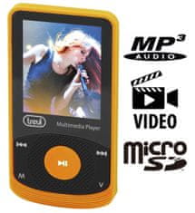 Trevi MPV 1725 MP3/video player, SD, narančasta