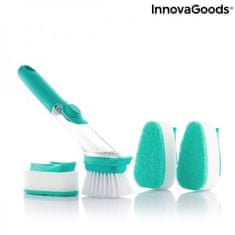 InnovaGoods Cleasy četka za čišćenje, s ručkom i raspršivačem sapuna
