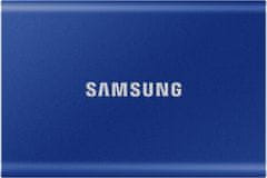 Samsung T7 SSD vanjski tvrdi disk, 1 TB, Type-C, plavi