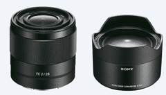 Sony SEL-28F20 objektiv serije E, širokokutni, 28 mm, f2
